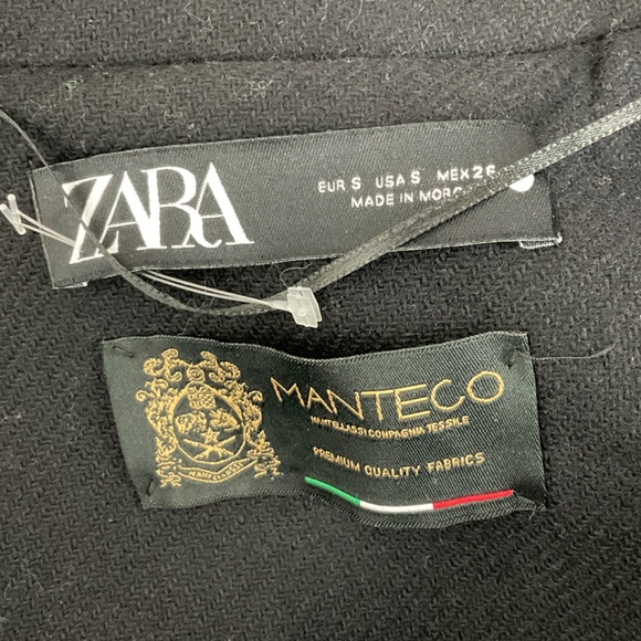 ZARA Wool Wrap Coat - Picture 6 of 16